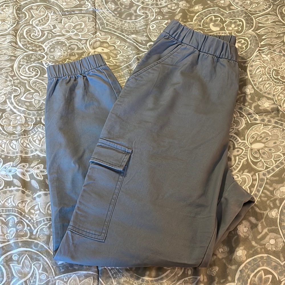 Grey H&M Cargo Joggers